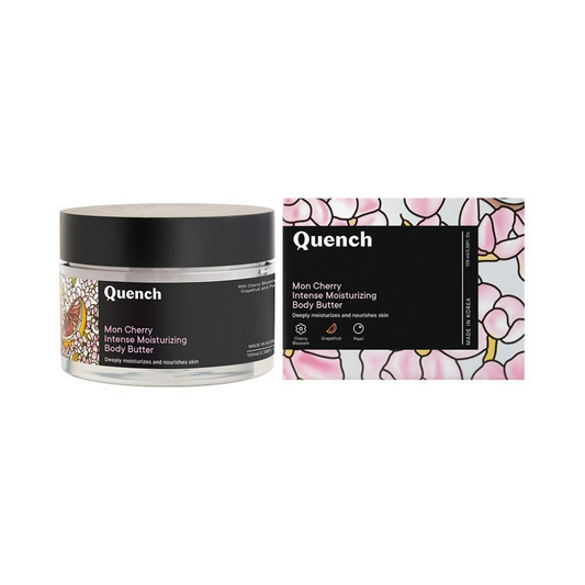 Quench Moisturizing Body Butter with Cherry Blossom Repairs Dry Damaged Skin
