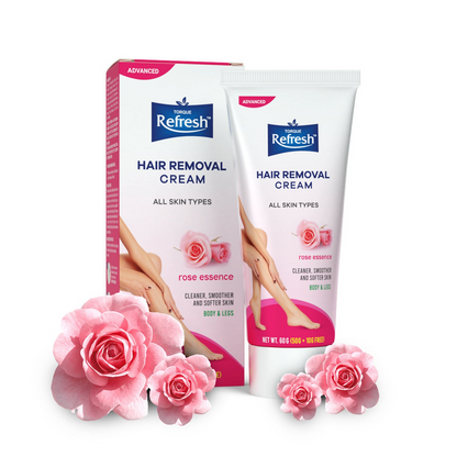 Torque's Refresh Hair Removal Cream With Rose Essence