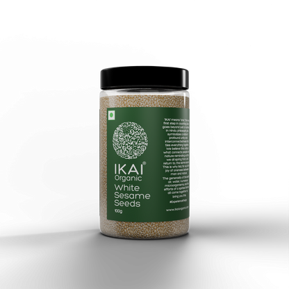 IKAI Organic White Sesame Seeds