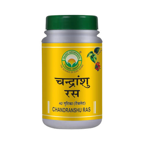 Buy Basic Ayurveda Chandranshu Ras Tablet from DrMediCart, Ship from India to USA