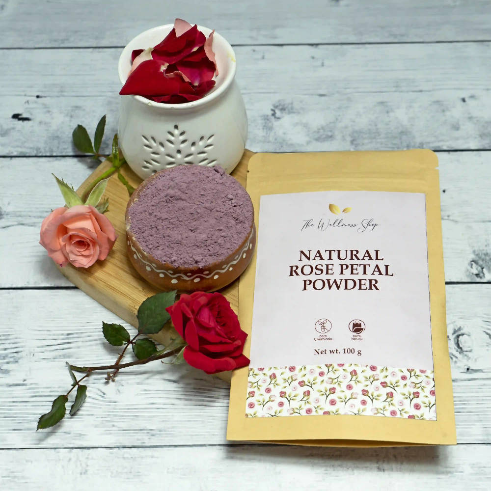 The Wellness Shop Natural Rose Petal Powder - Drmedicart