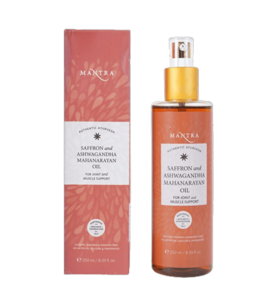 Mantra Herbal Saffron & Ashwagandha Mahanarayan Oil