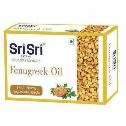 Buy Sri Sri Tattva Fenugreek Veg Oil Capsules from DrMediCart, Ship from India to USA
