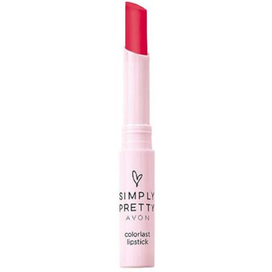 Avon Simply Pretty Color Last Lipstick - Starry Red - DrMediCart