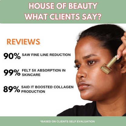 House of Beauty Gold Collagen Roller