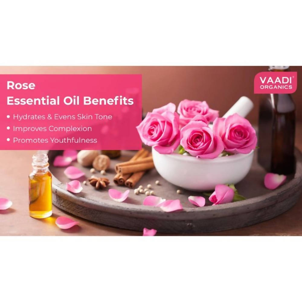 Vaadi Herbals Rose Oil Therapeutic Grade - Drmedicart