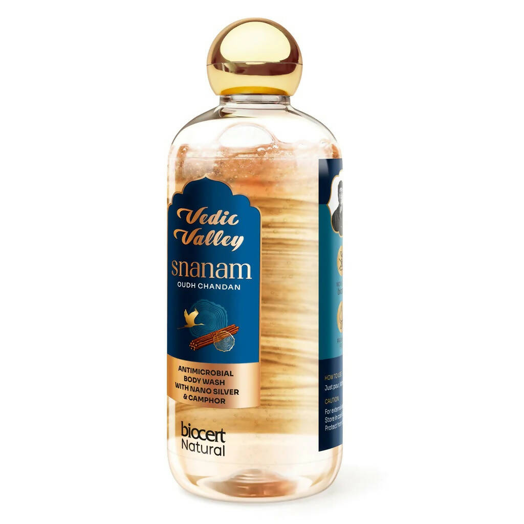 Vedic Valley Mens Long Lasting Hydrating Body Wash Oudh Chandan - DrMediCart