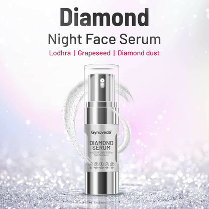 Buy Gynoveda Lodhra And Grapeseed Diamond Face Serum from DrMediCart, Ship from India to USA
