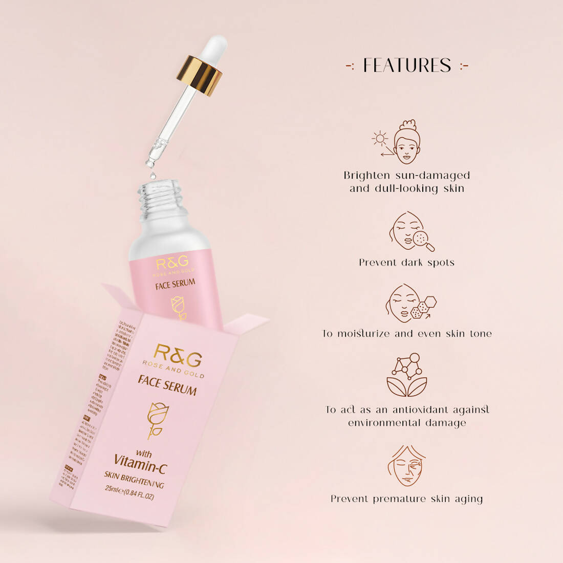 Vasu Healthcare R&G Vitamin C Face Serum - Drmedicart