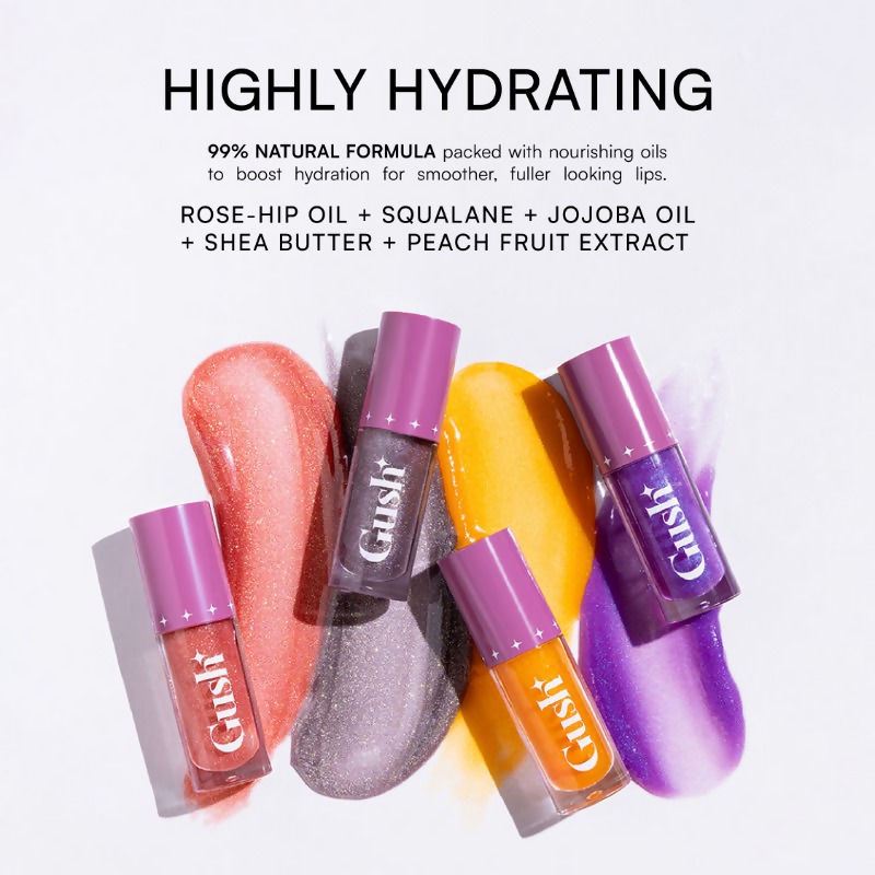 Gush Beauty H-Inched Transformative Glossy Lip Tint - Midnight Sparkle