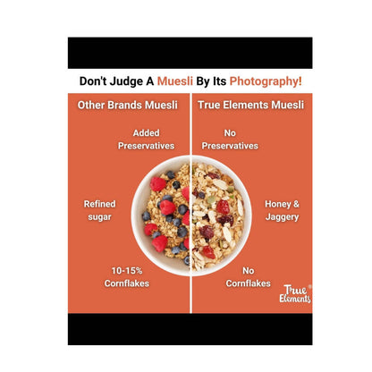 True Elements Nuts And Berries Muesli - Drmedicart