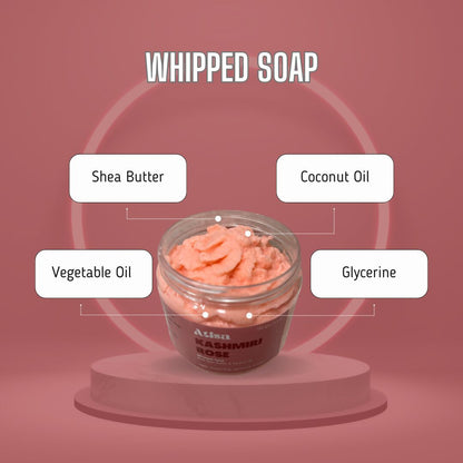 Buy Atisa Kashmiri Rose Whipped Soap from DrMediCart, Ship from India to USA