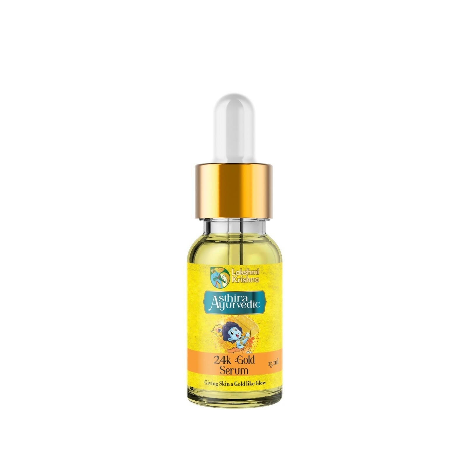 Buy Lakshmi Krishna Naturals 24K Gold Serum from DrMediCart, Ship from India to USA