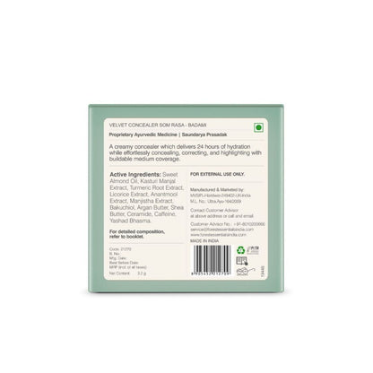 Forest Essentials Som Rasa Velvet Concealer Badami - Drmedicart