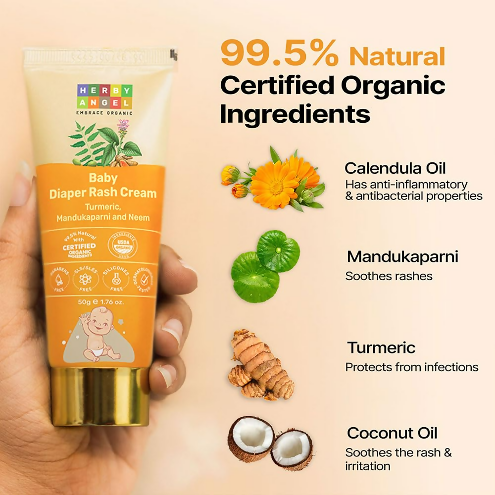 Herby Angel Baby Diaper Rash Cream