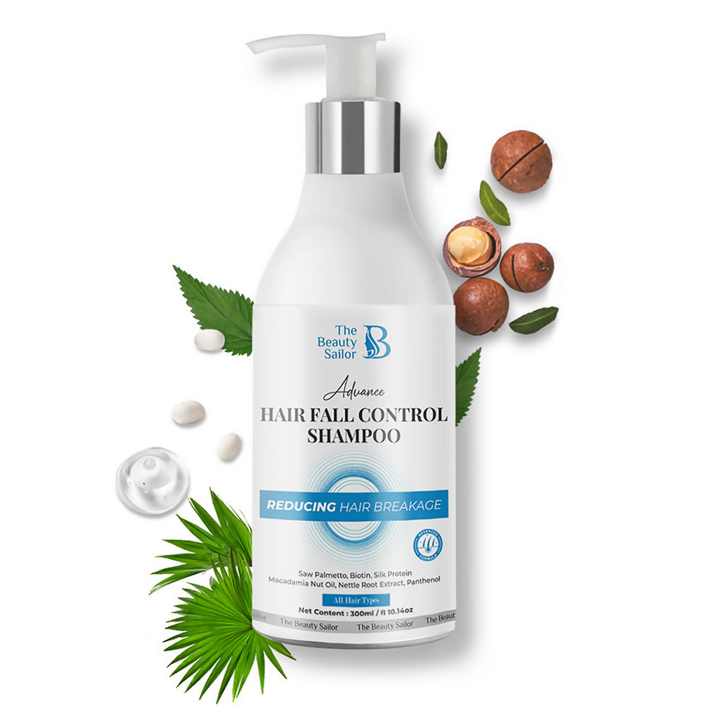 The Beauty Sailor Advance Hair Fall Control Shampoo With Silk Protein For Longer Stronger Hair