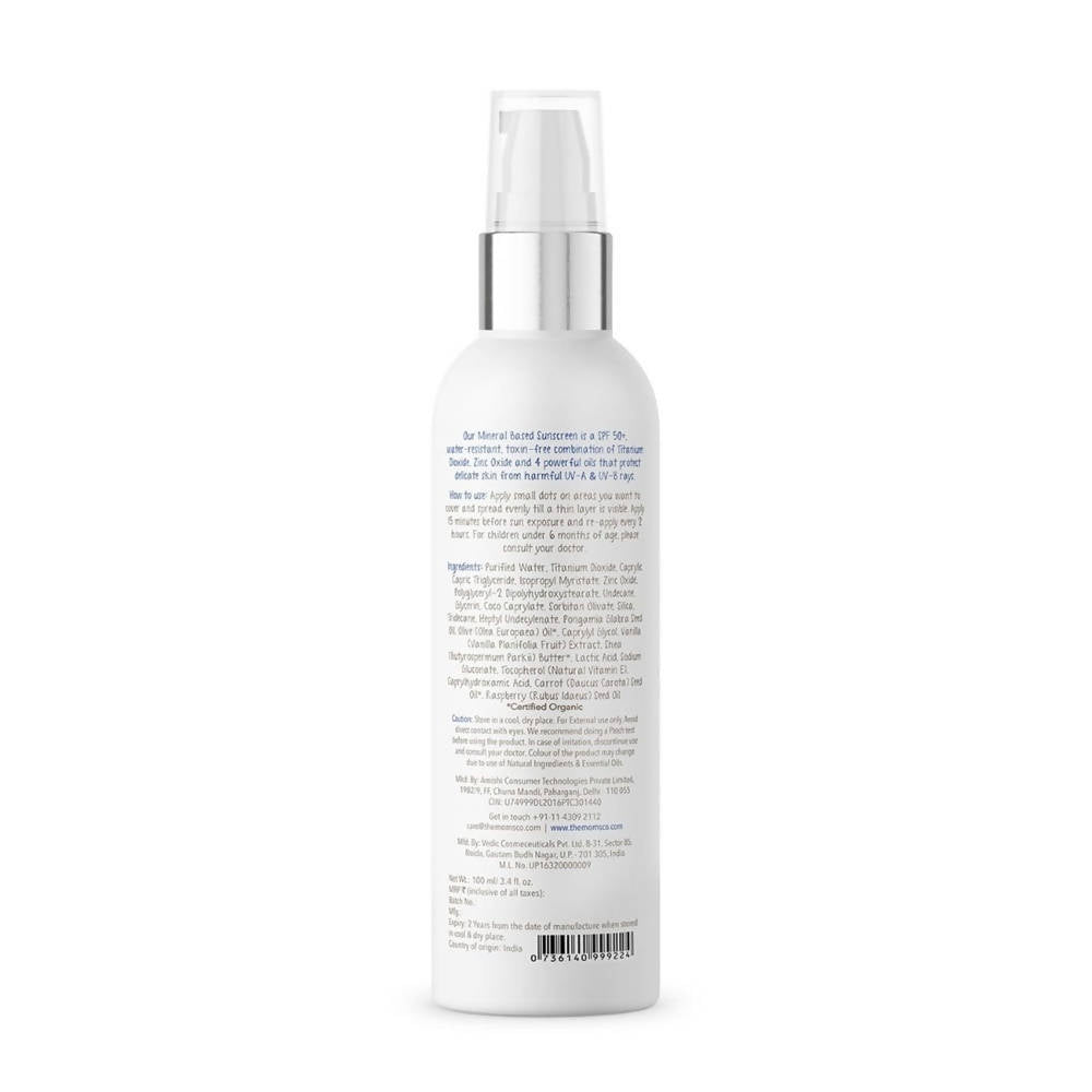 The Moms Co Mineral Based Sunscreen For Babies - Drmedicart