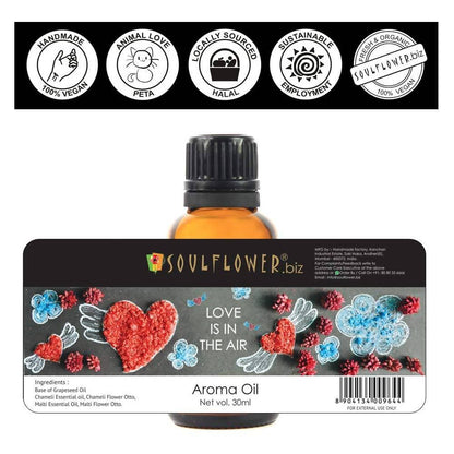Soulflower Love Is In The Air Aroma Oil - DrMediCart