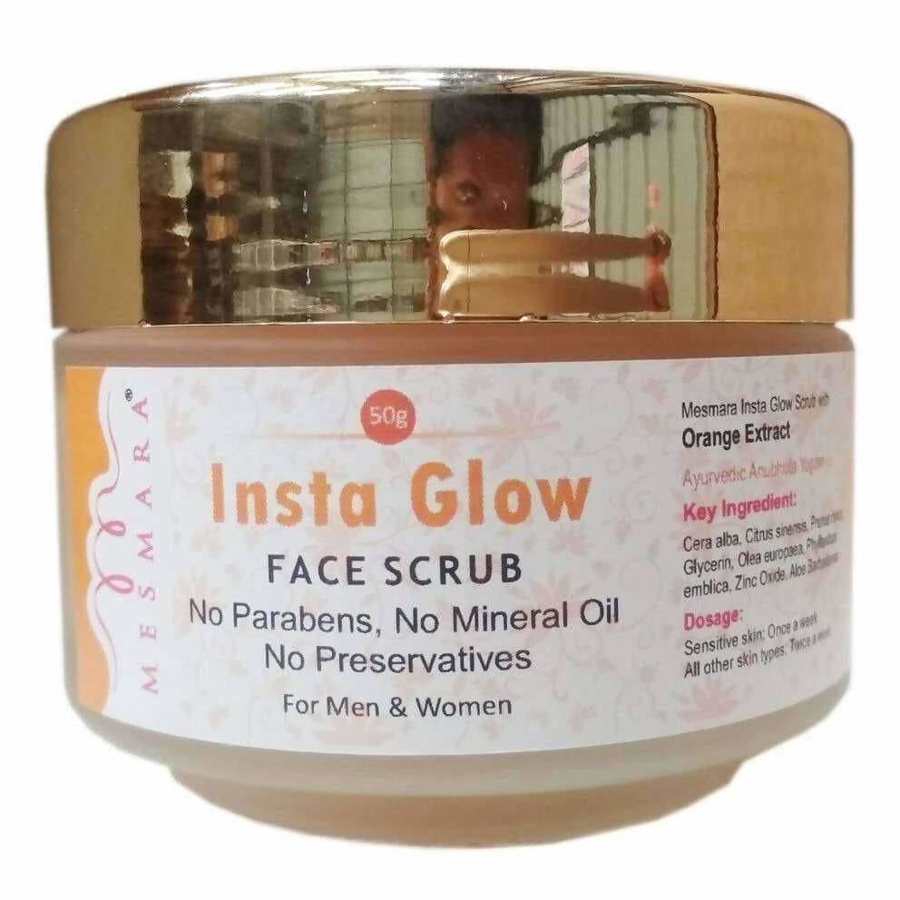 Buy Mesmara Insta Glow Face Scrub 50 g from DrMediCart, Ship from India to USA