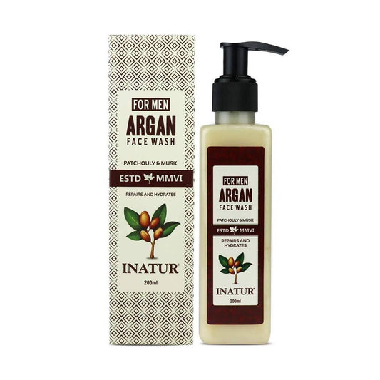 Inatur Argan Face Wash For Men