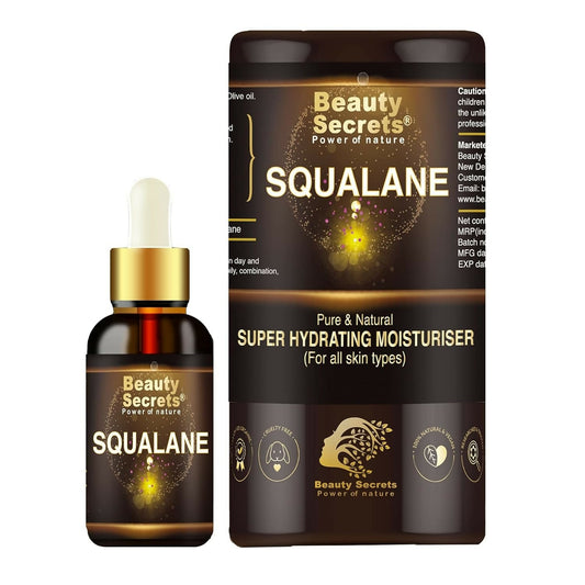 Buy Beauty Secrets Certified Organic Squalane Oil For Face from DrMediCart, Ship from India to USA