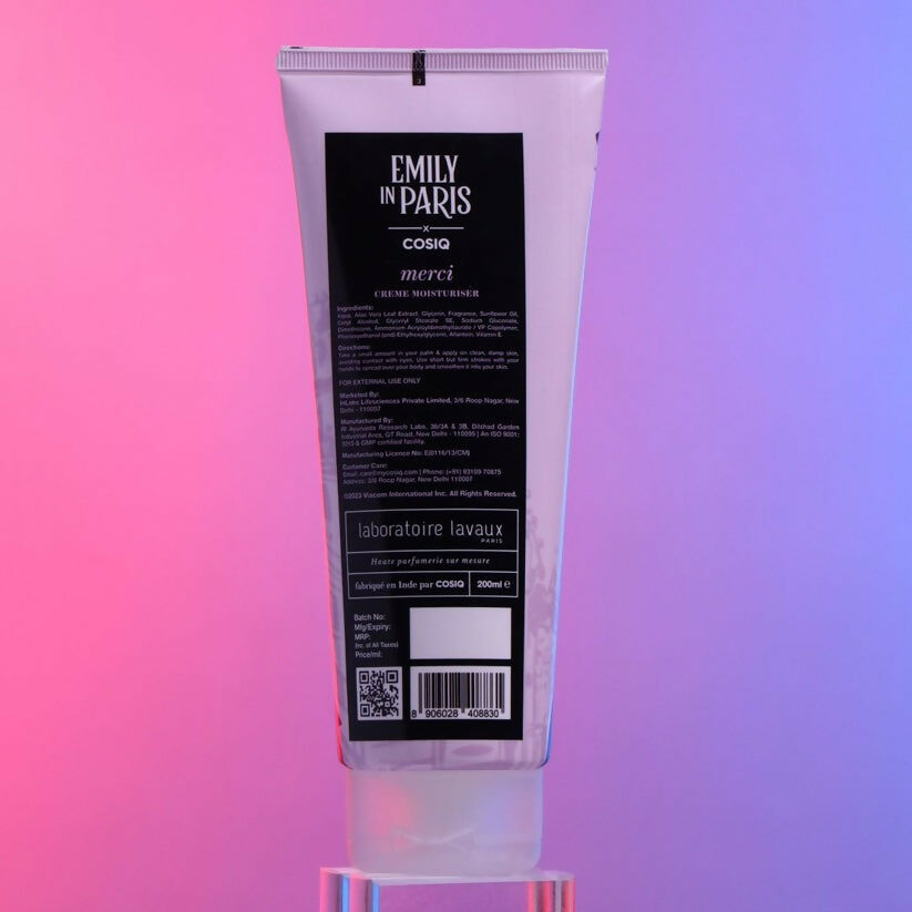 Cos-IQ Emily In Paris Gabriel’s Merci Creme Moisturizer
