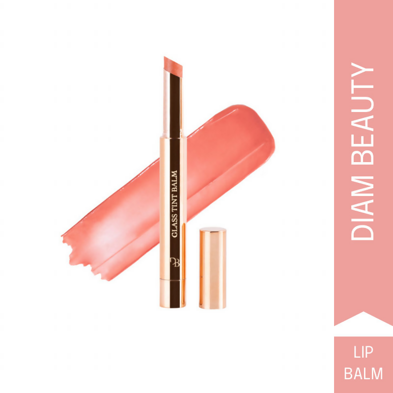Diam Beauty Glass Tint Lip Balm - Peach Moonstone
