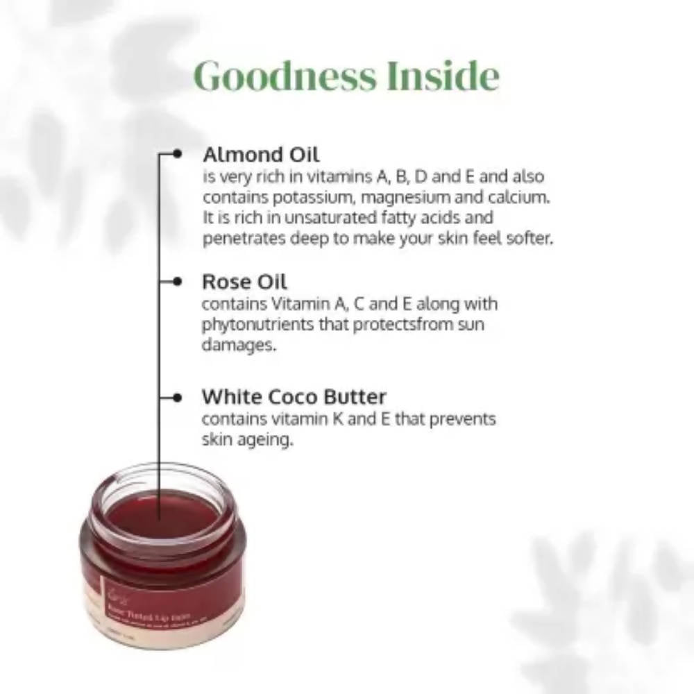 FOY Naturals Rose Tinted Lip Balm