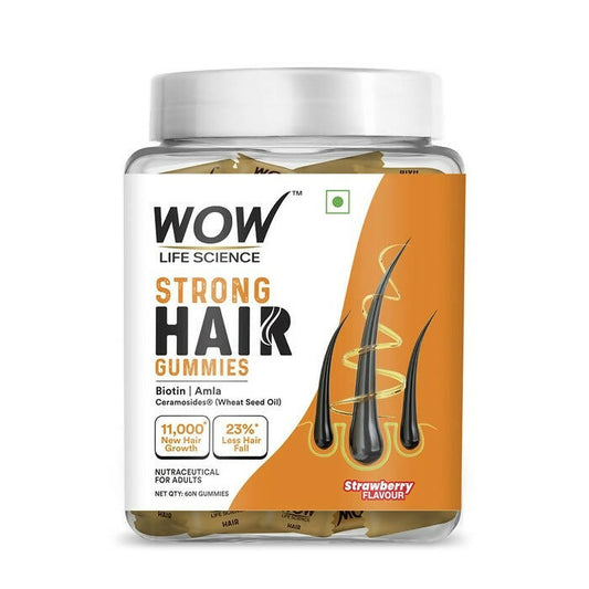 Wow Life Science Strong Hair Gummies - DrMediCart