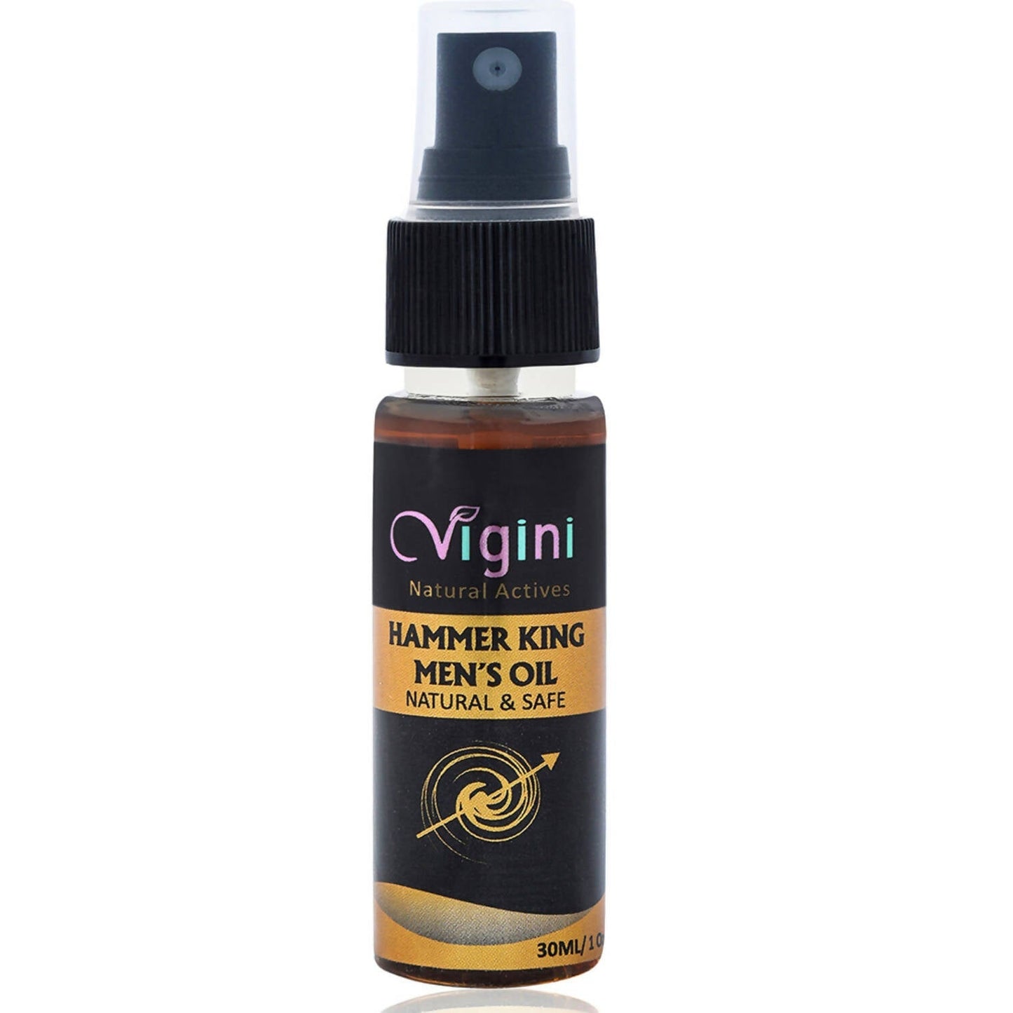 Buy Vigini Natural Hammer King Lubricating Massage Oil for Men with Tulsi Ylang Ylang Clary Sage Essential Oils from DrMediCart, Ship from India to USA
