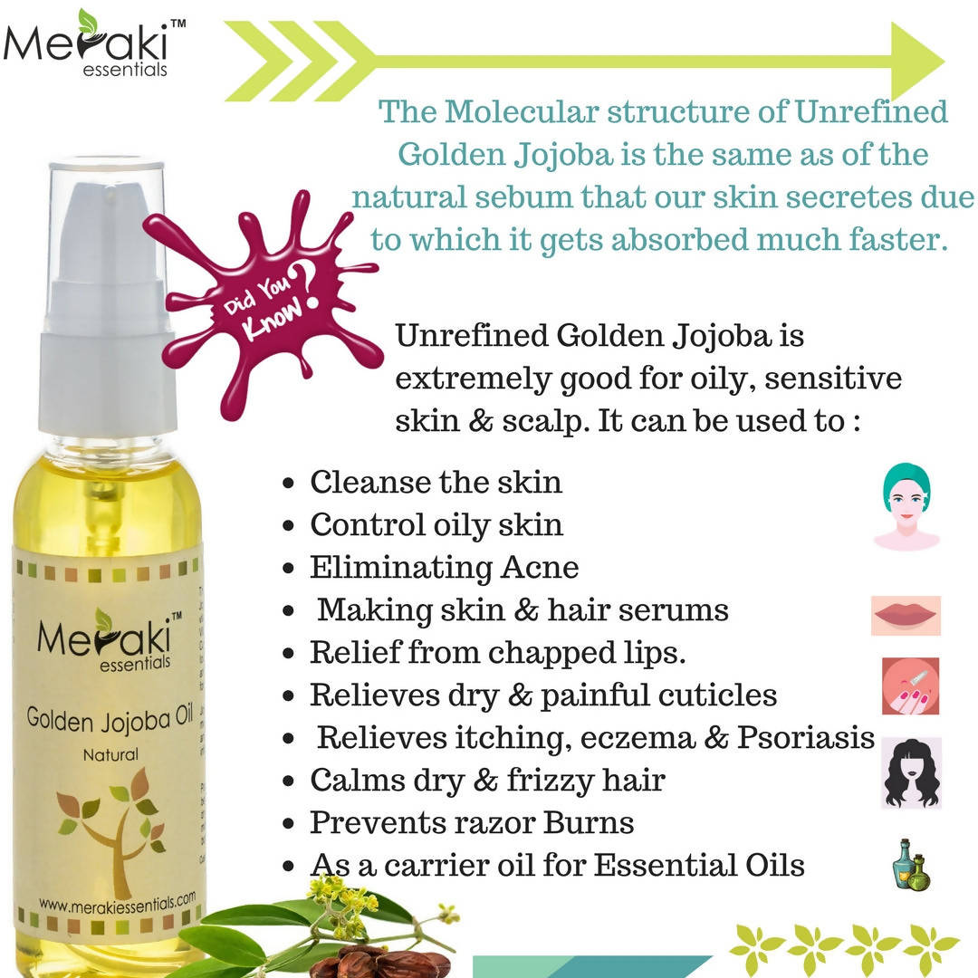 Meraki Essentials Golden Jojoba Oil