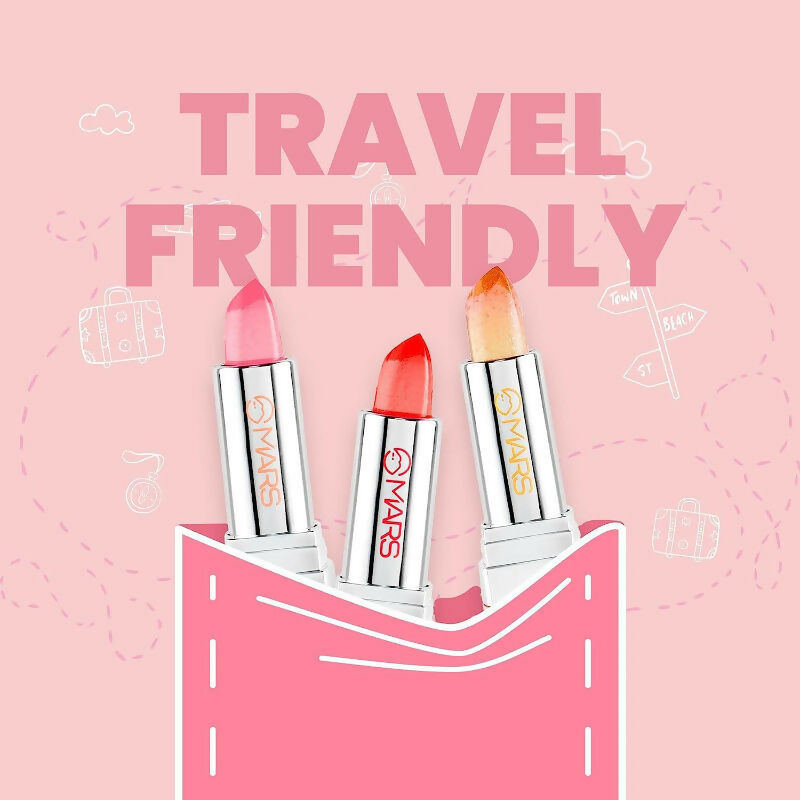 MARS Cosmetics Color Changing Hydratint Lip Balm With Pink Tint - Yellow