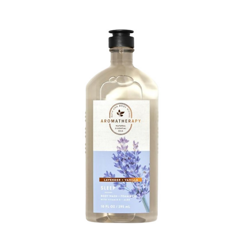 Bath & Body Works Lavender Vanilla Body Wash and Foam Bath