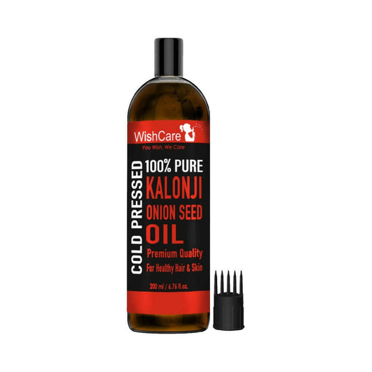 Buy Wishcare Premium Cold Pressed Kalonji - Onion Black Seed Hair Oil from DrMediCart, Ship from India to USA