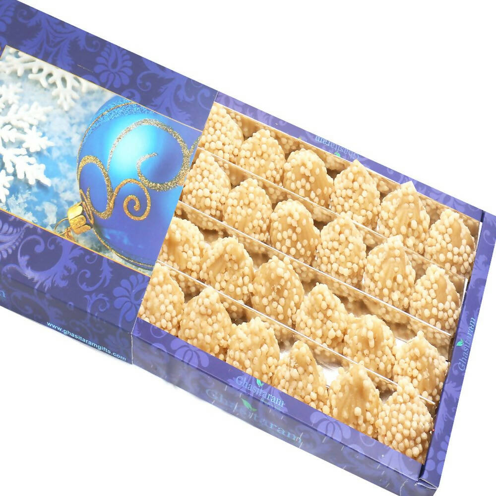 Ghasitaram Rice Crispies Kaju Modaks