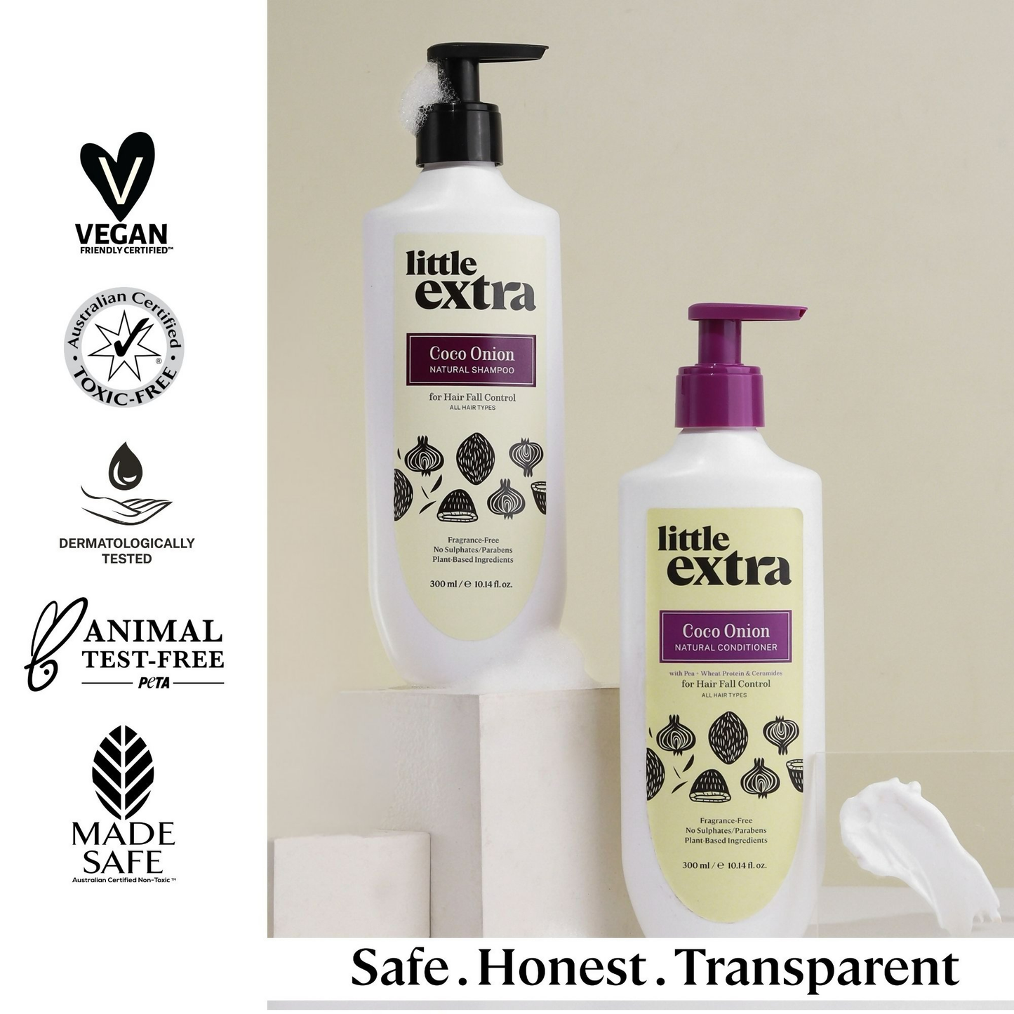 Little Extra Shampoo & Conditioner For Hair Fall Control