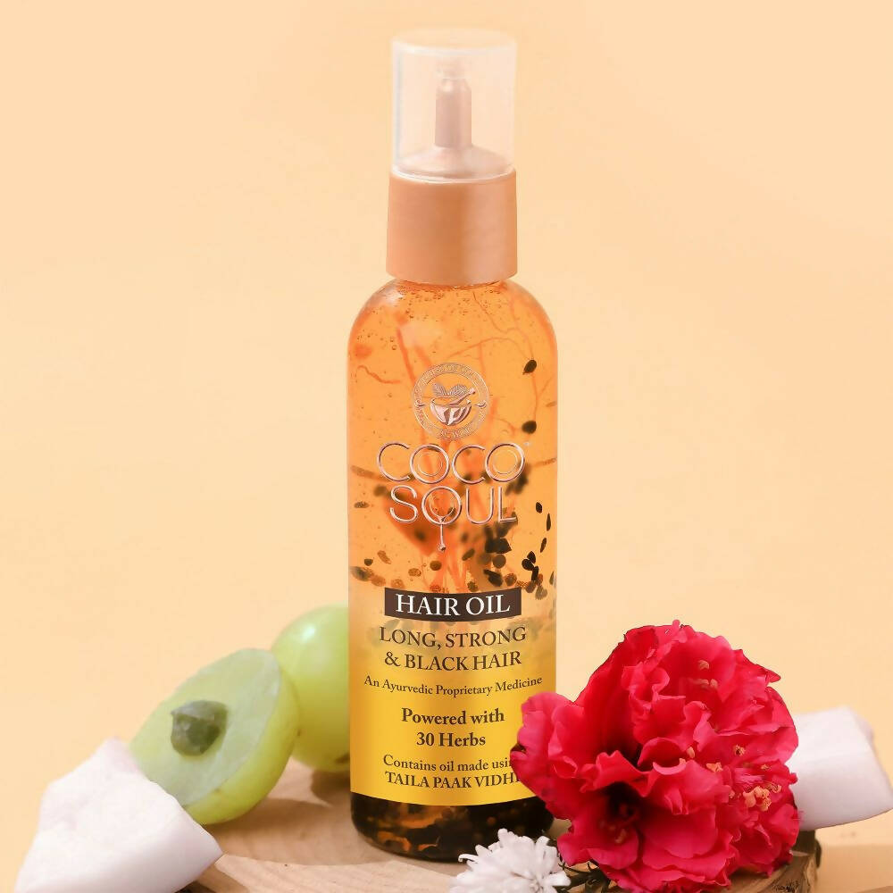 Coco Soul Hair Oil ƒ?? Long Strong & Black