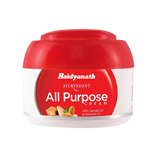 Buy Baidyanath Jhansi Ayurvedant All Purpose Cream With Sandal Oil & Almond Oil from DrMediCart, Ship from India to USA