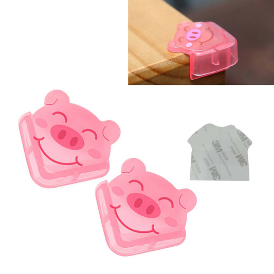 Buy Safe-O-Kid Piggy Shaped, Compact Corner Safety For Sharp Corners, Pink from DrMediCart, Ship from India to USA