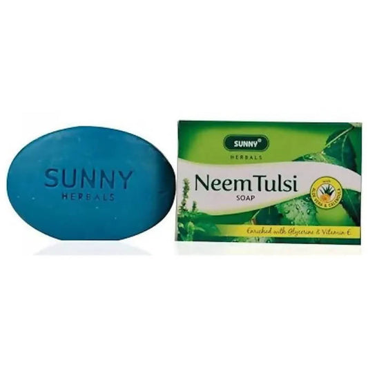 Buy Bakson's Sunny Herbals Neem Tulsi Soap from DrMediCart, Ship from India to USA