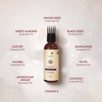 Lafz Onion Seed Hair Oil