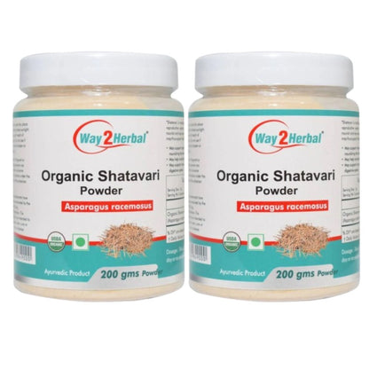 Way2herbal Organic Shatavari Powder