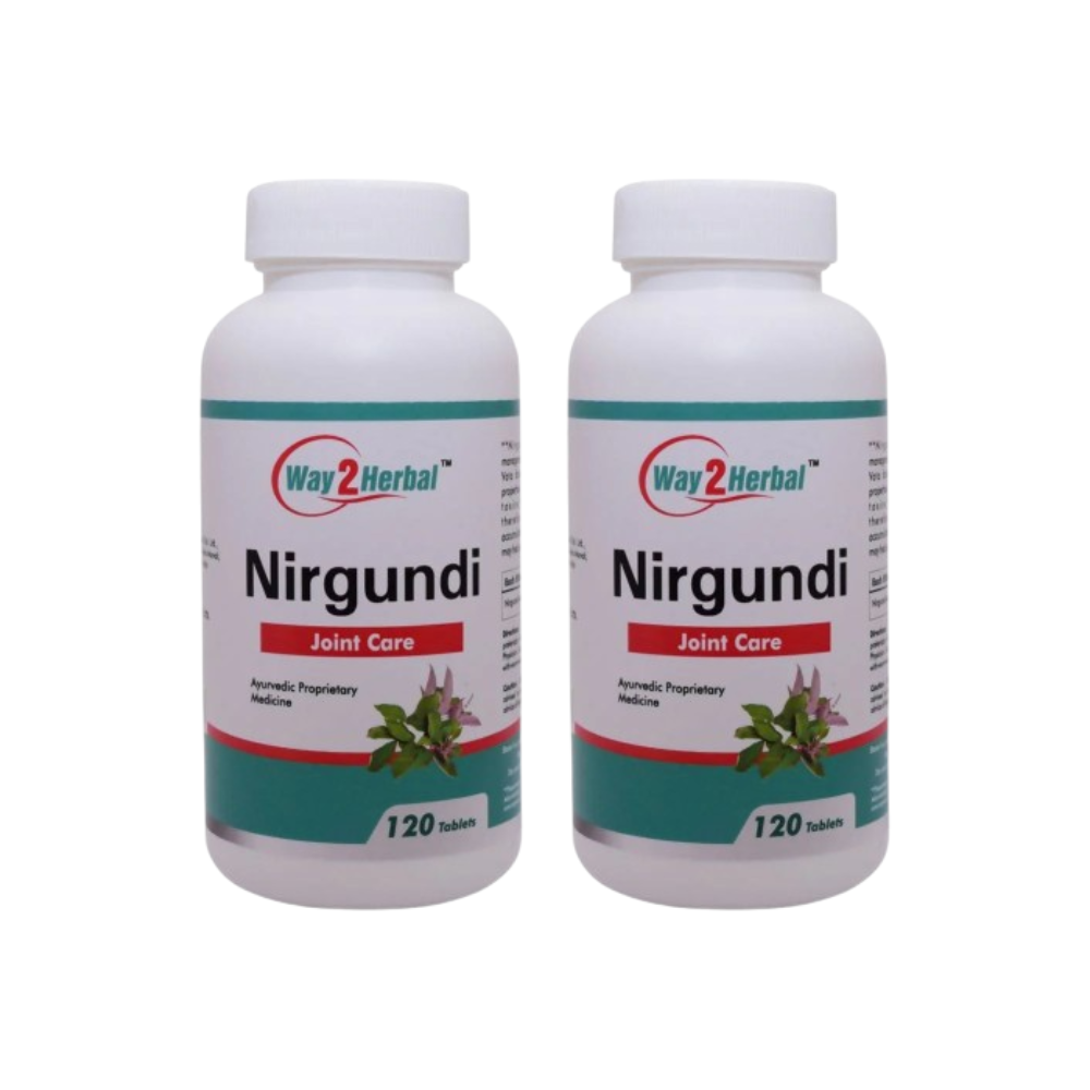 Way2herbal Nirgundi Joint Care Tablets