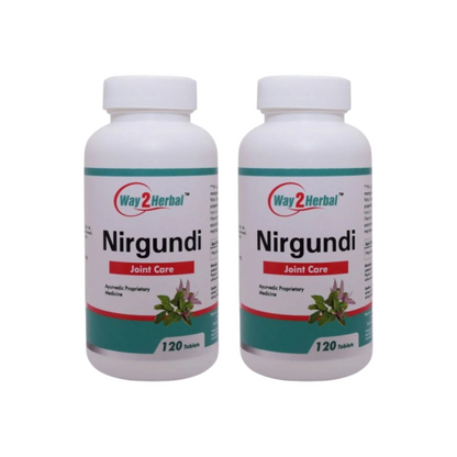 Way2herbal Nirgundi Joint Care Tablets