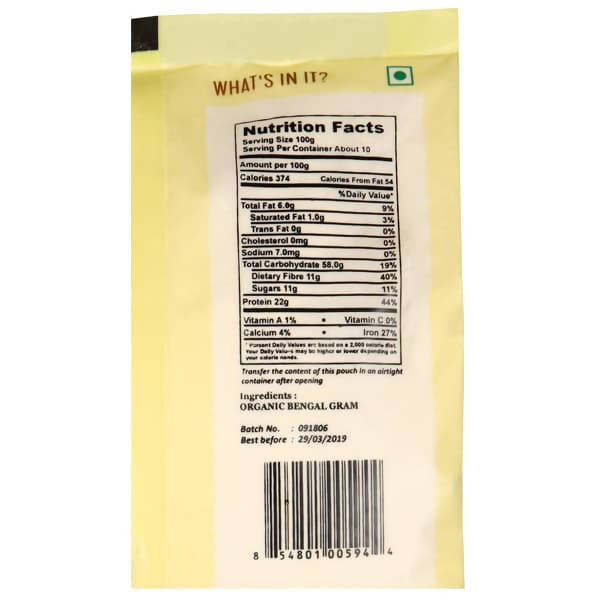 Organic Shastra Bengal Gram Flour (Besan)
