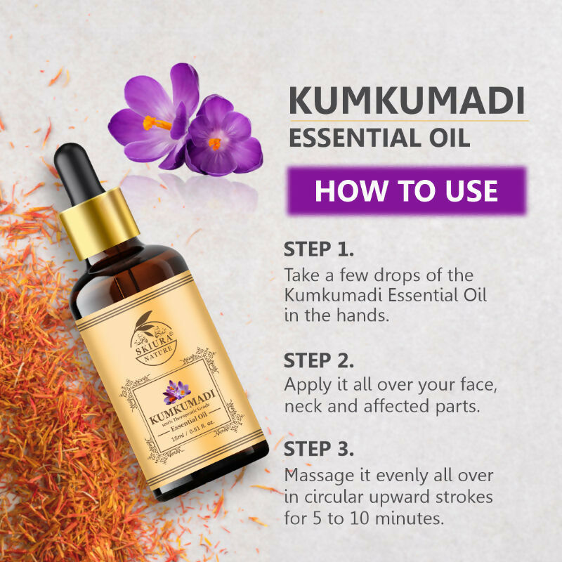 Skiura Nature Kumkumadi Face Glowing Essential Oil