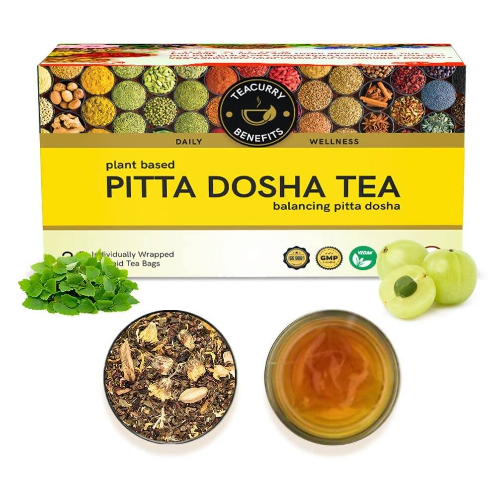 Teacurry Pitta Dosha Tea Bags - Drmedicart