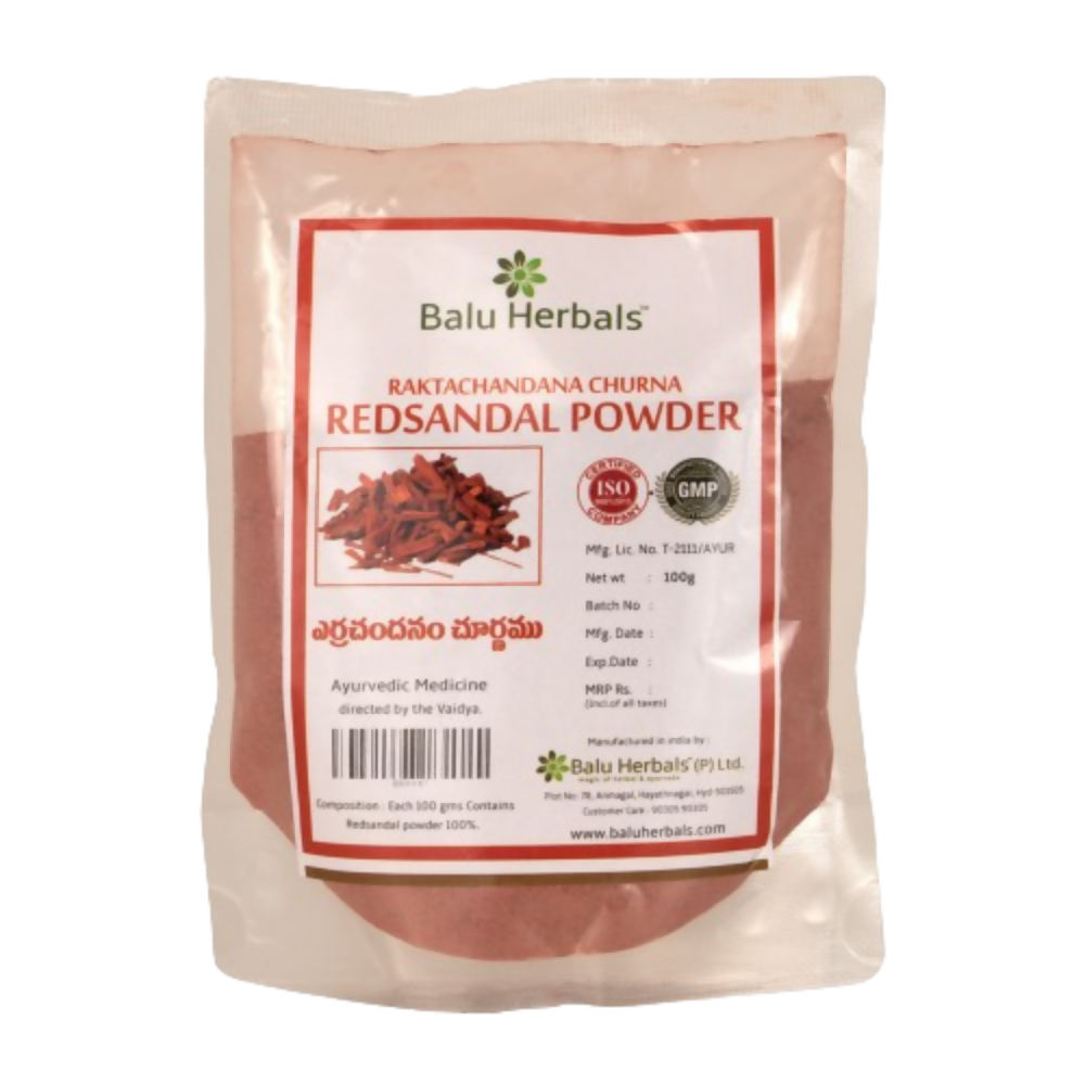 Buy Balu Herbals Red Sandal Powder from DrMediCart, Ship from India to USA