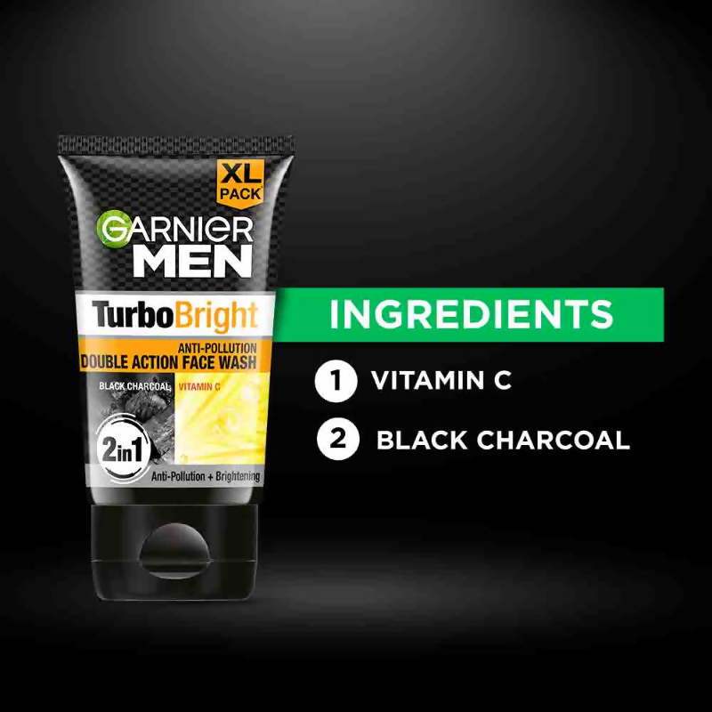 Garnier Men Turbo Bright Facewash