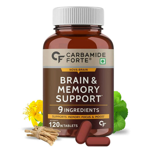 Carbamide Forte Brain &Memory Support Tablets with Brahmi
